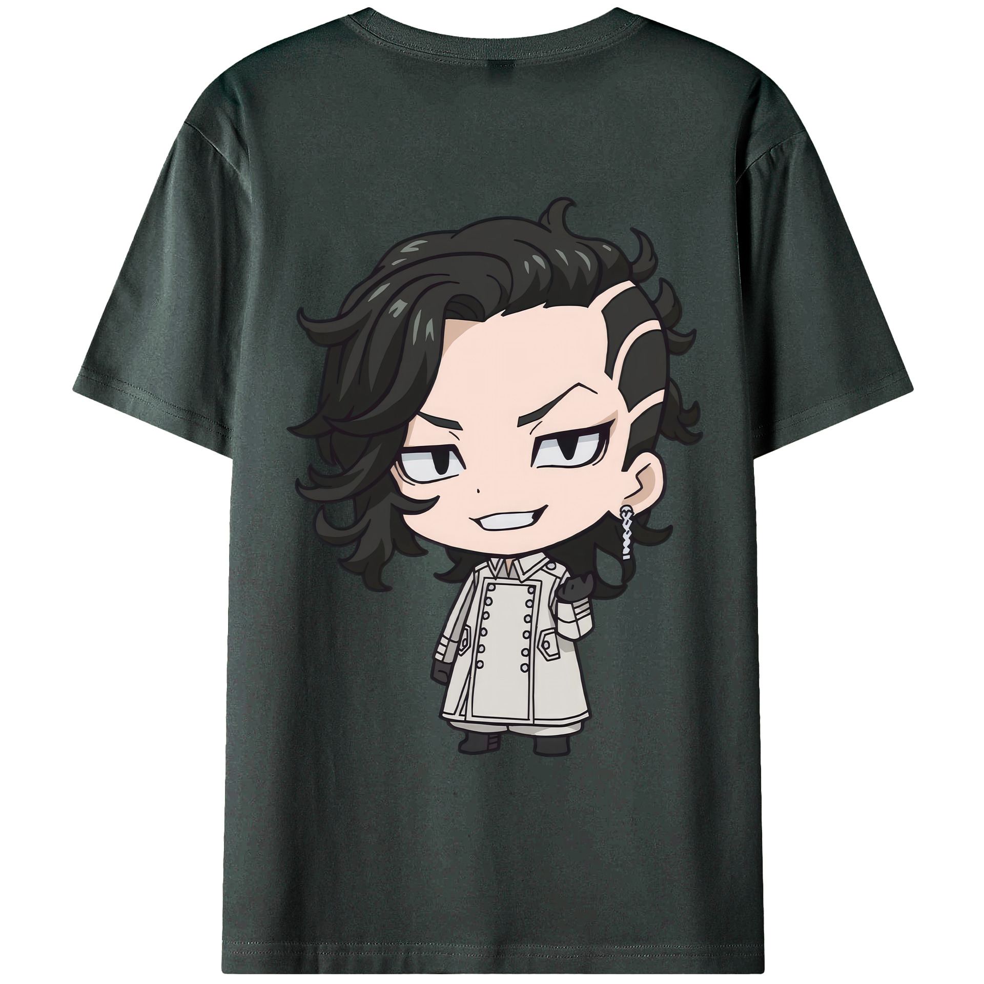 （画像用） 東京リベンジャーズ Tokyo Revengers 綿100％ メンズ半袖Tシャツ（バックプリント） 通気性
